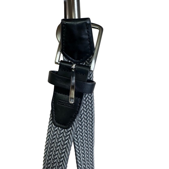 Nike G-Flex Golf Belt Gray Braided Woven Stretch Mens, Size 34 - Picture 1 of 8